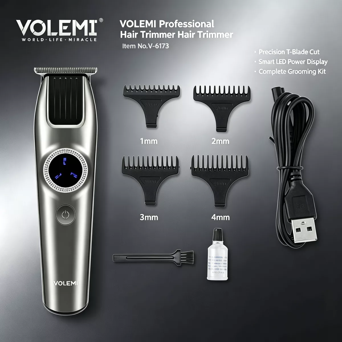VOLEMI Hair Clipper V-6173