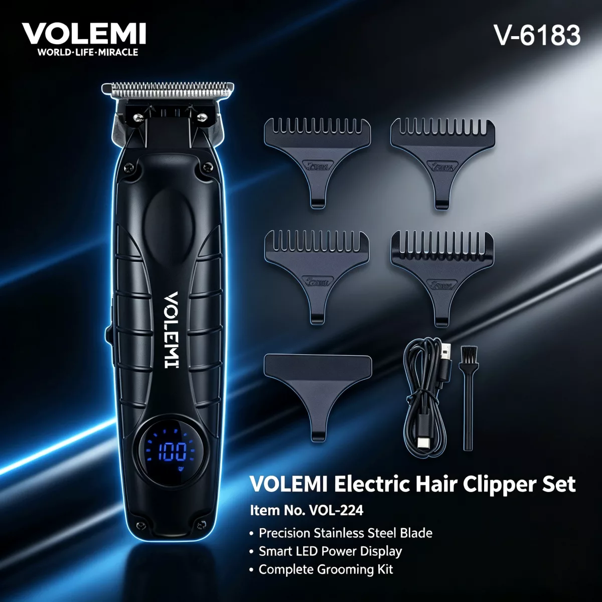 VOLEMI Hair Clipper V-6183