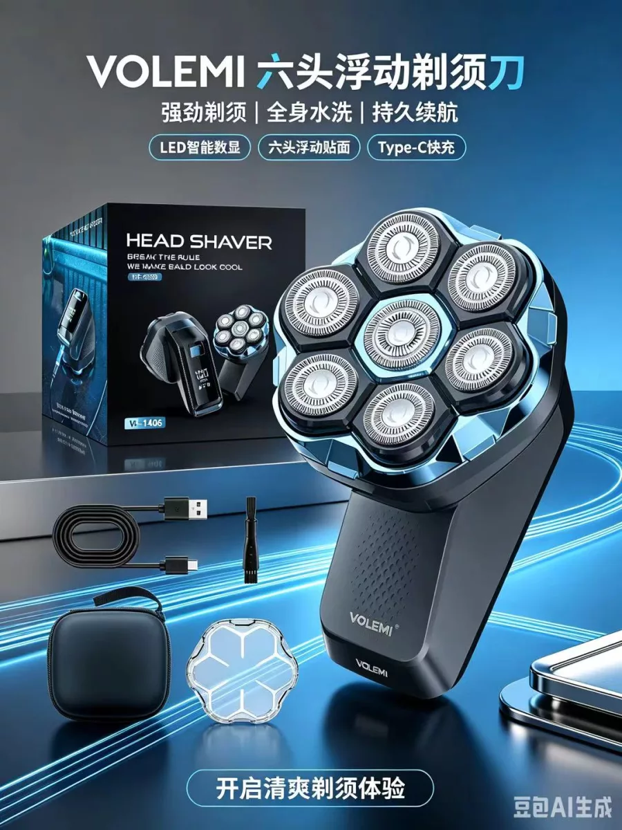 VOLEMI Hair Clipper V-1406