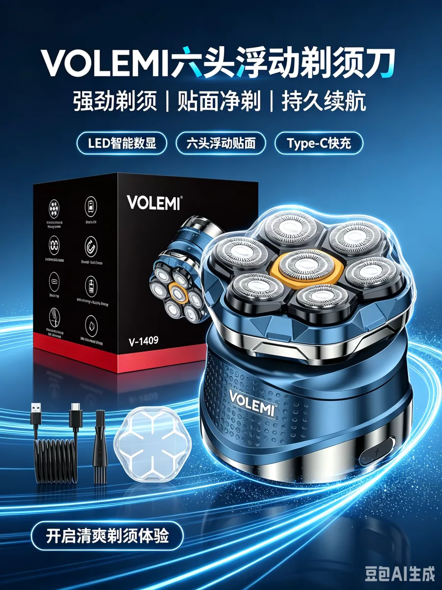 VOLEMI Hair Clipper V-1409