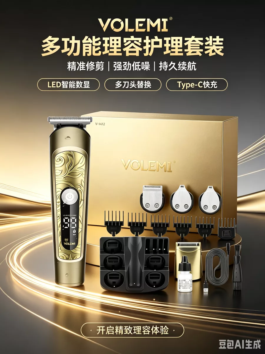 VOLEMI Hair Clipper V-1412
