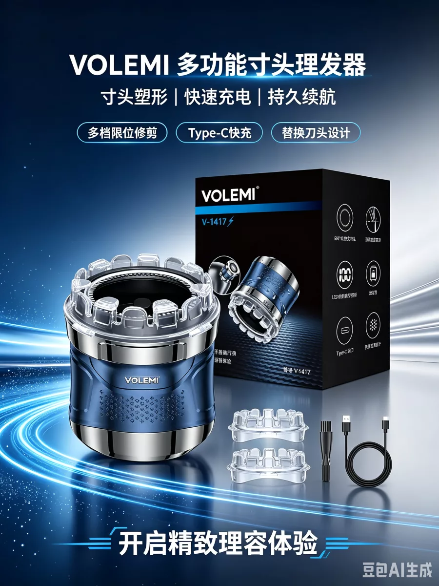 VOLEMI Hair Clipper V-1417