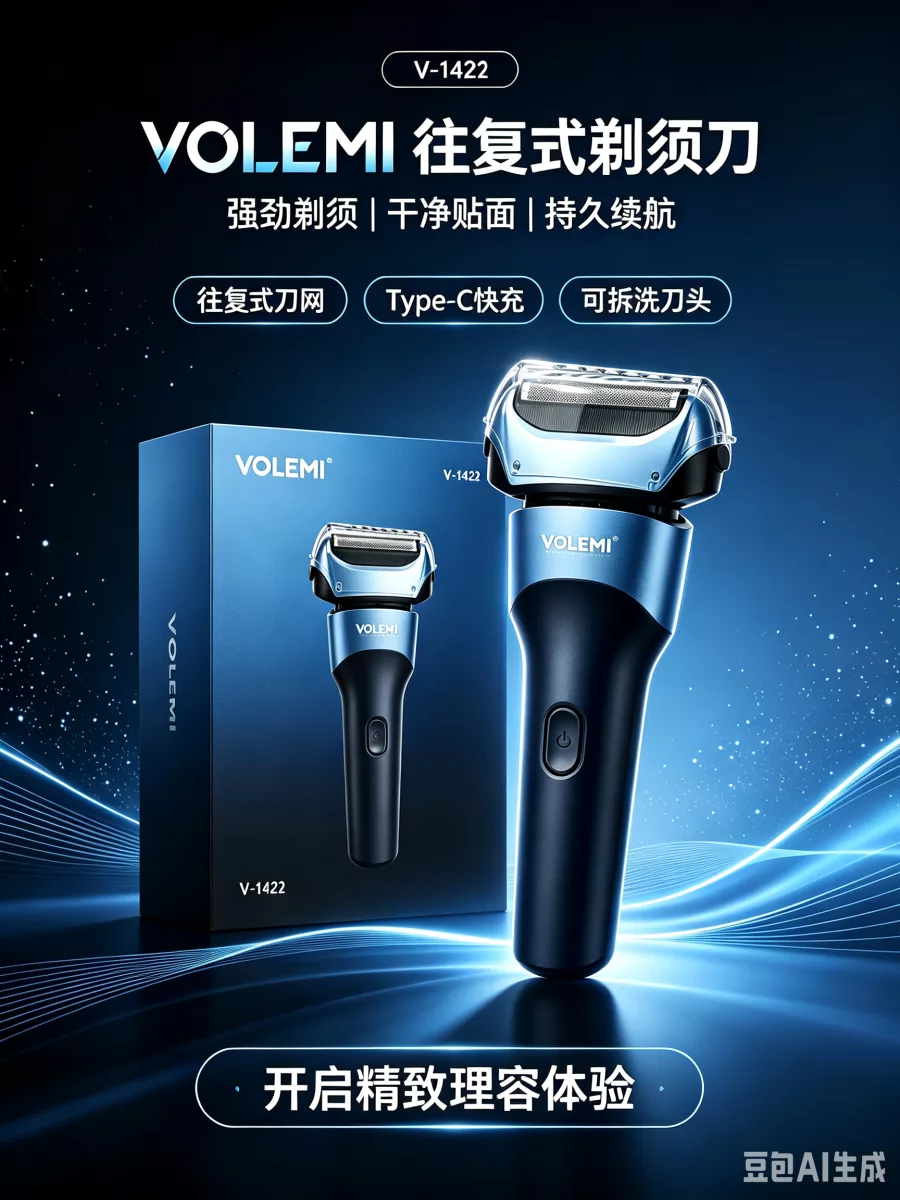 VOLEMI Hair Clipper V-1422