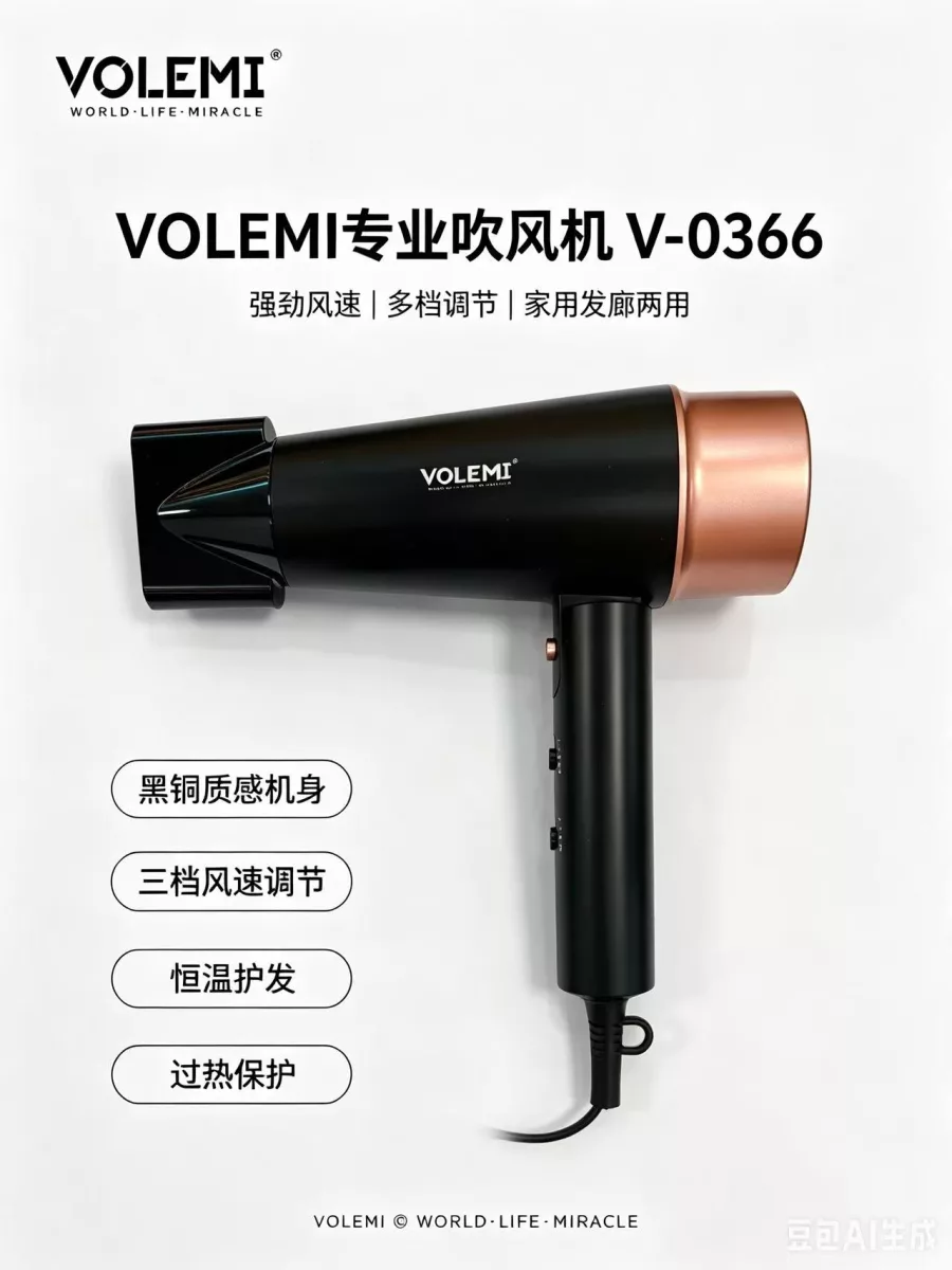 VOLEMI Curling Irons V-0357