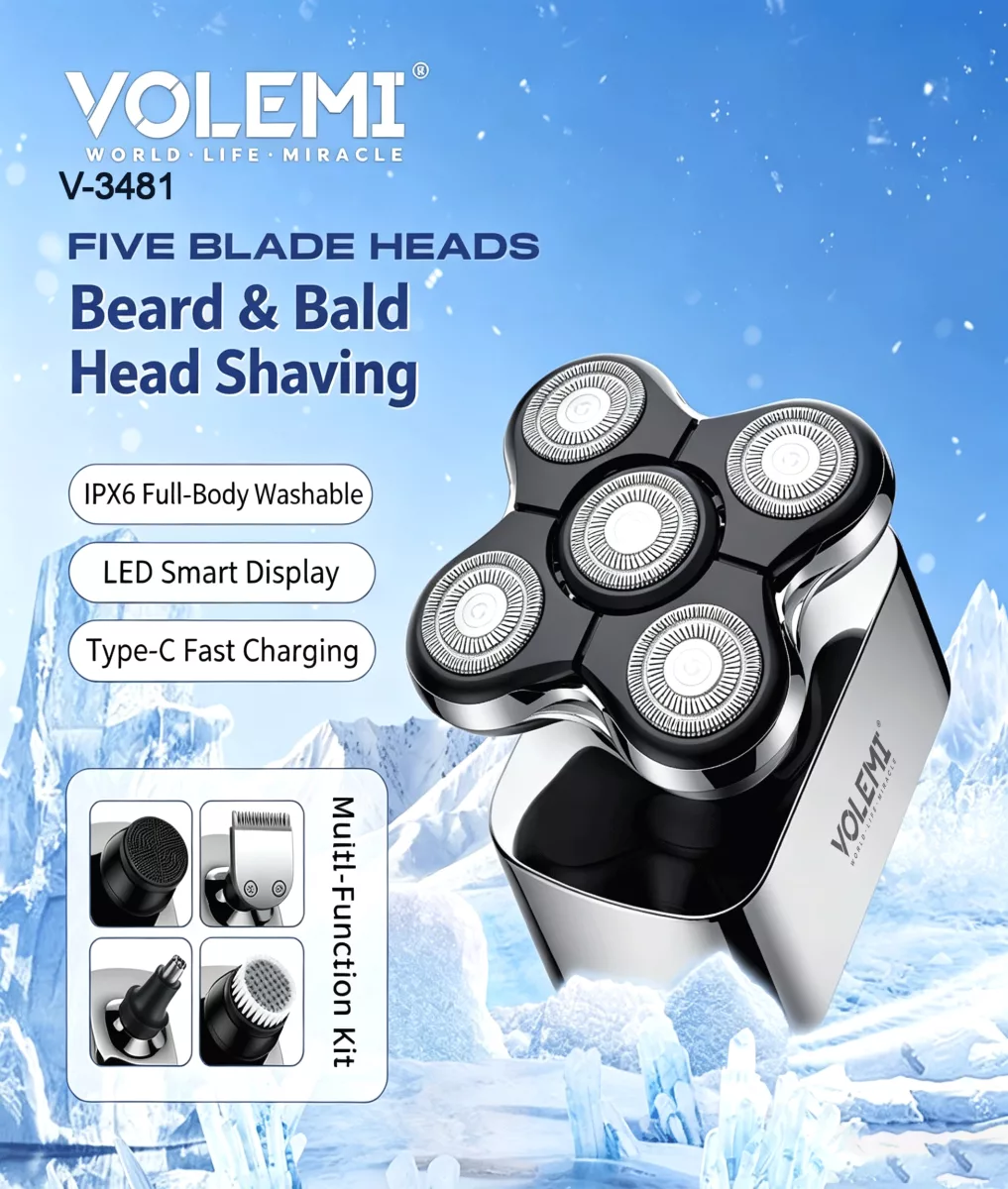 VOLEMI Men's Shavers v-5027