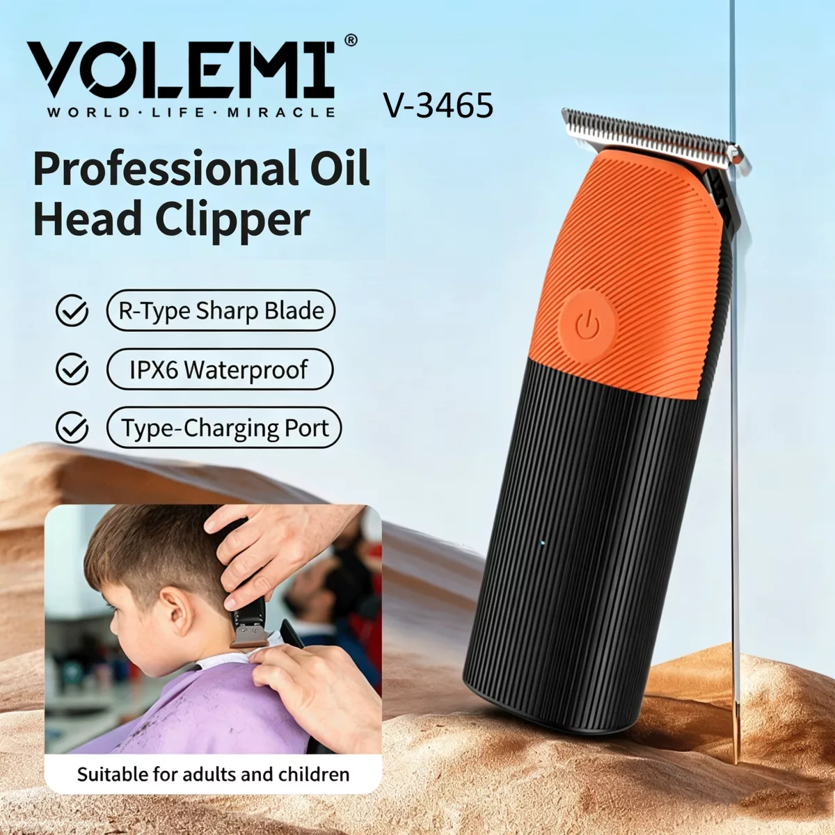 VOLEMI Men's Shavers v-5033