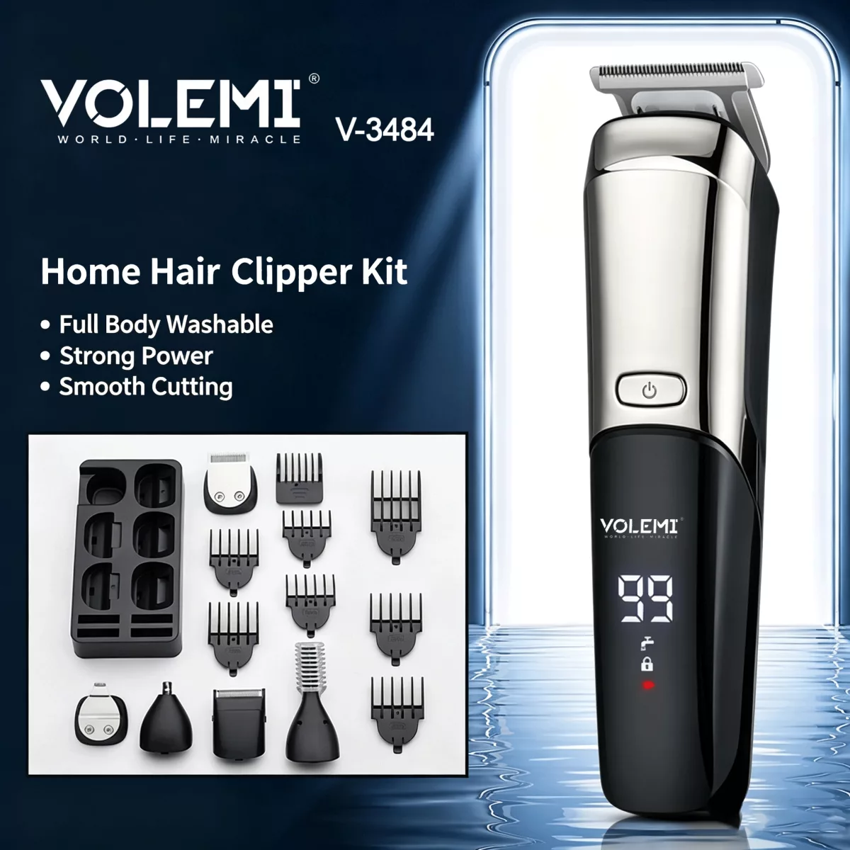 VOLEMI Hair Brushes v-5037