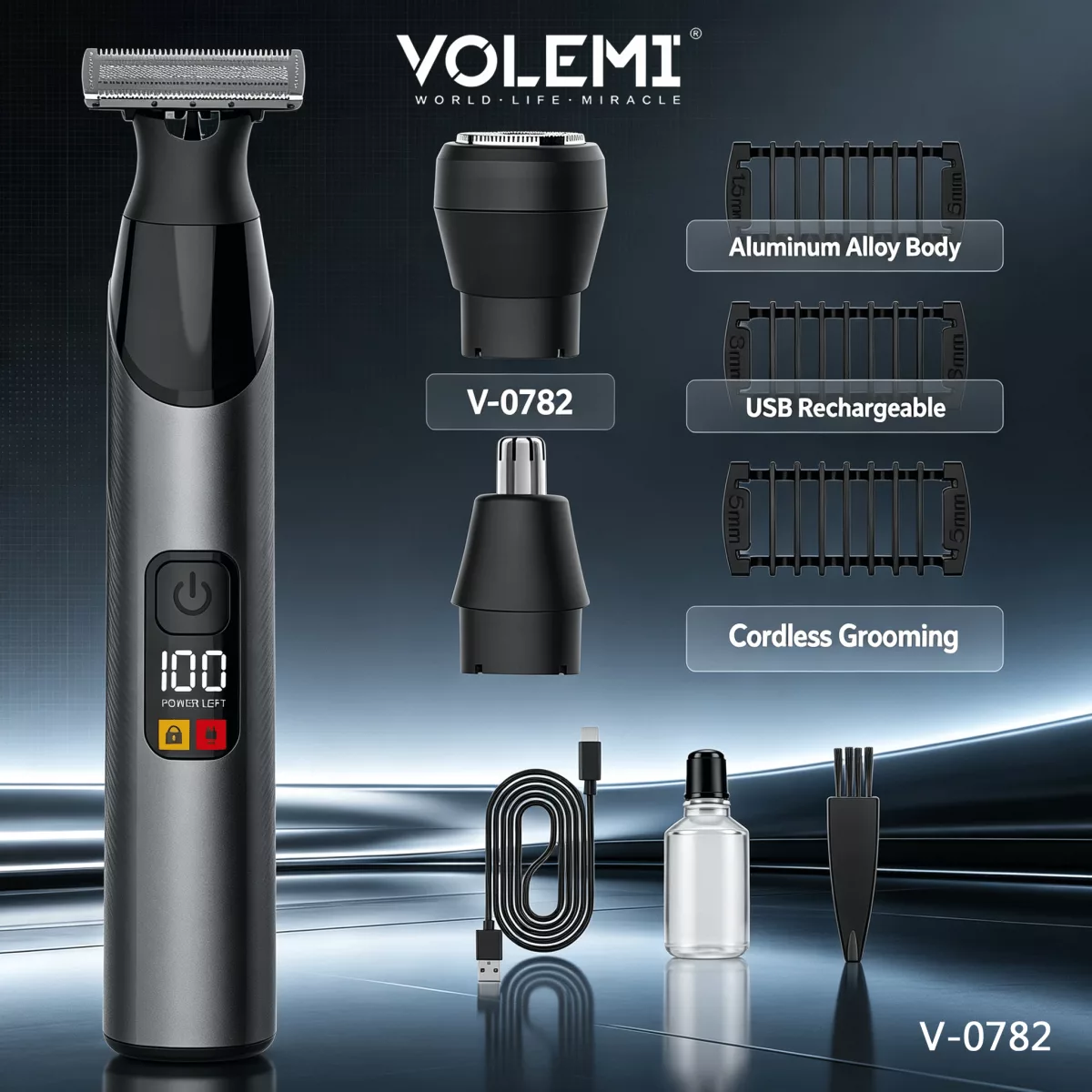 VOLEMI Hair Clipper V-0782