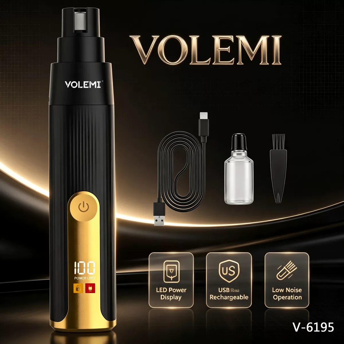VOLEMI Hair Clipper V-6195