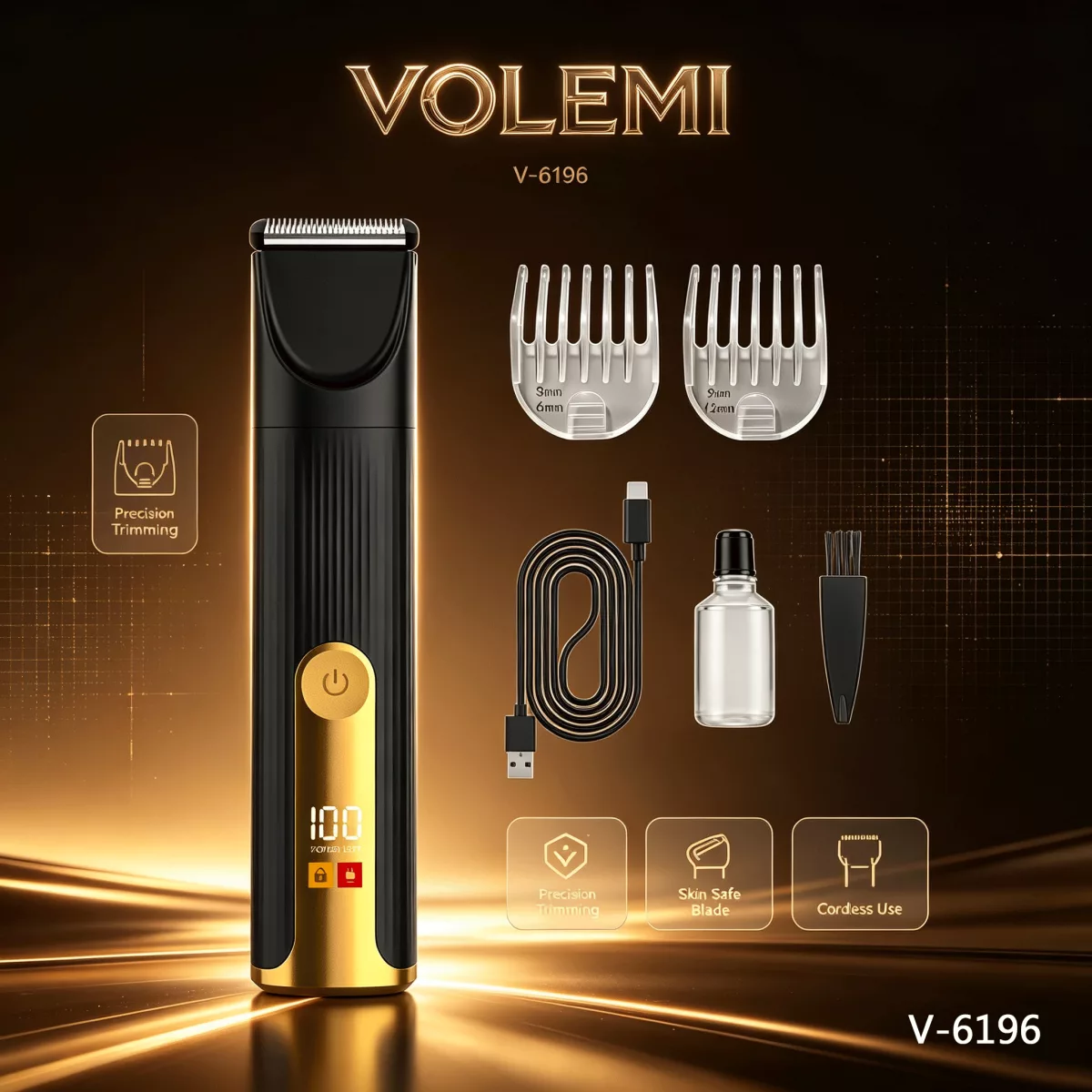 VOLEMI Hair Clipper V-6196