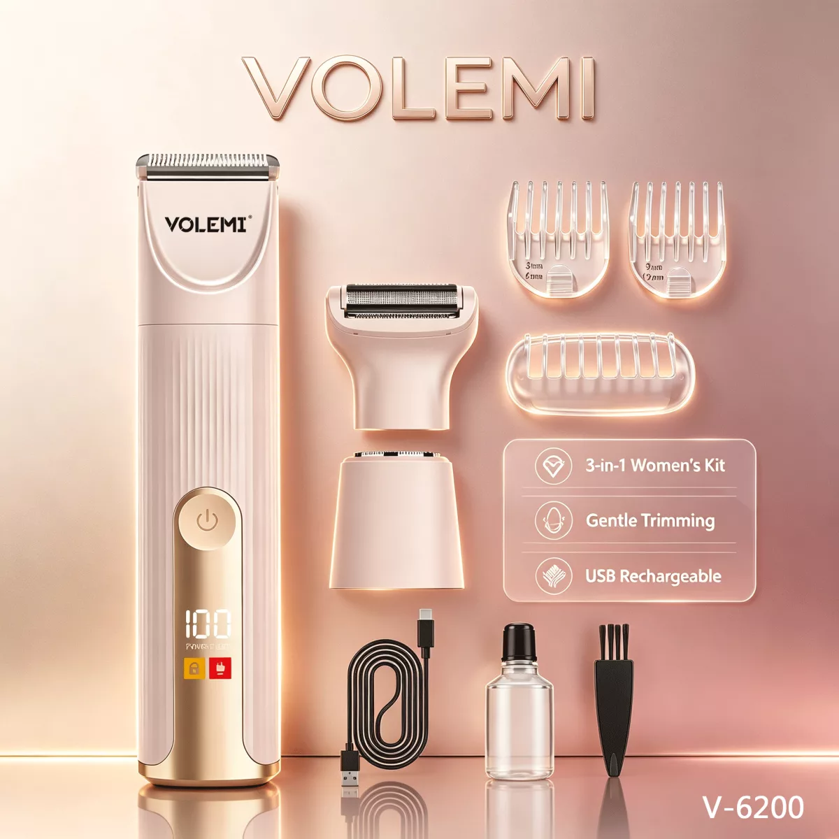 VOLEMI Hair Clipper V-6200