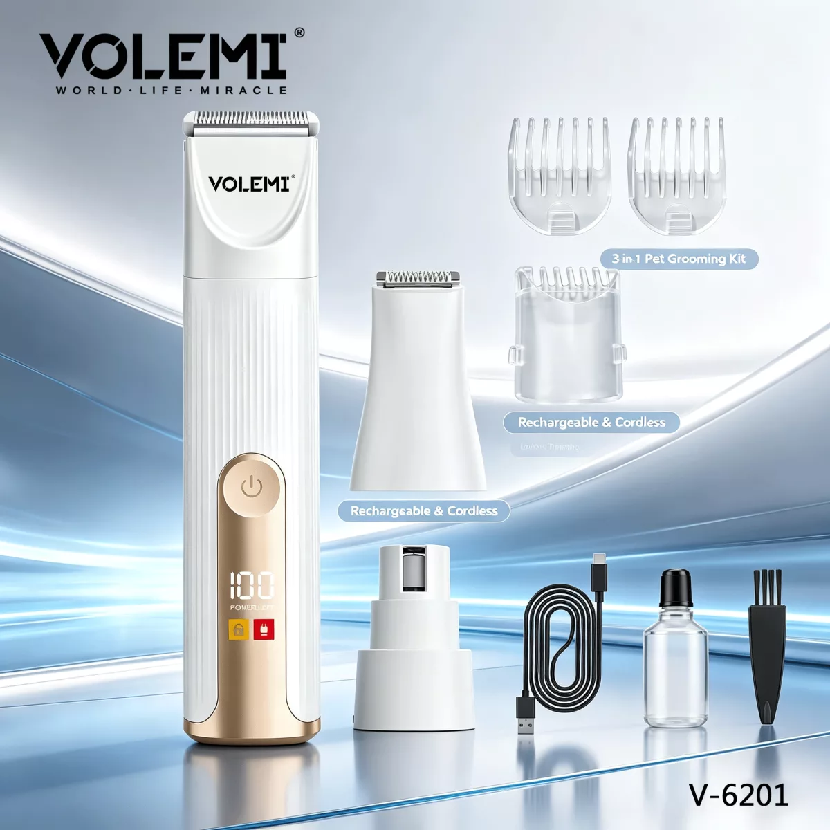 VOLEMI Hair Clipper V-6201