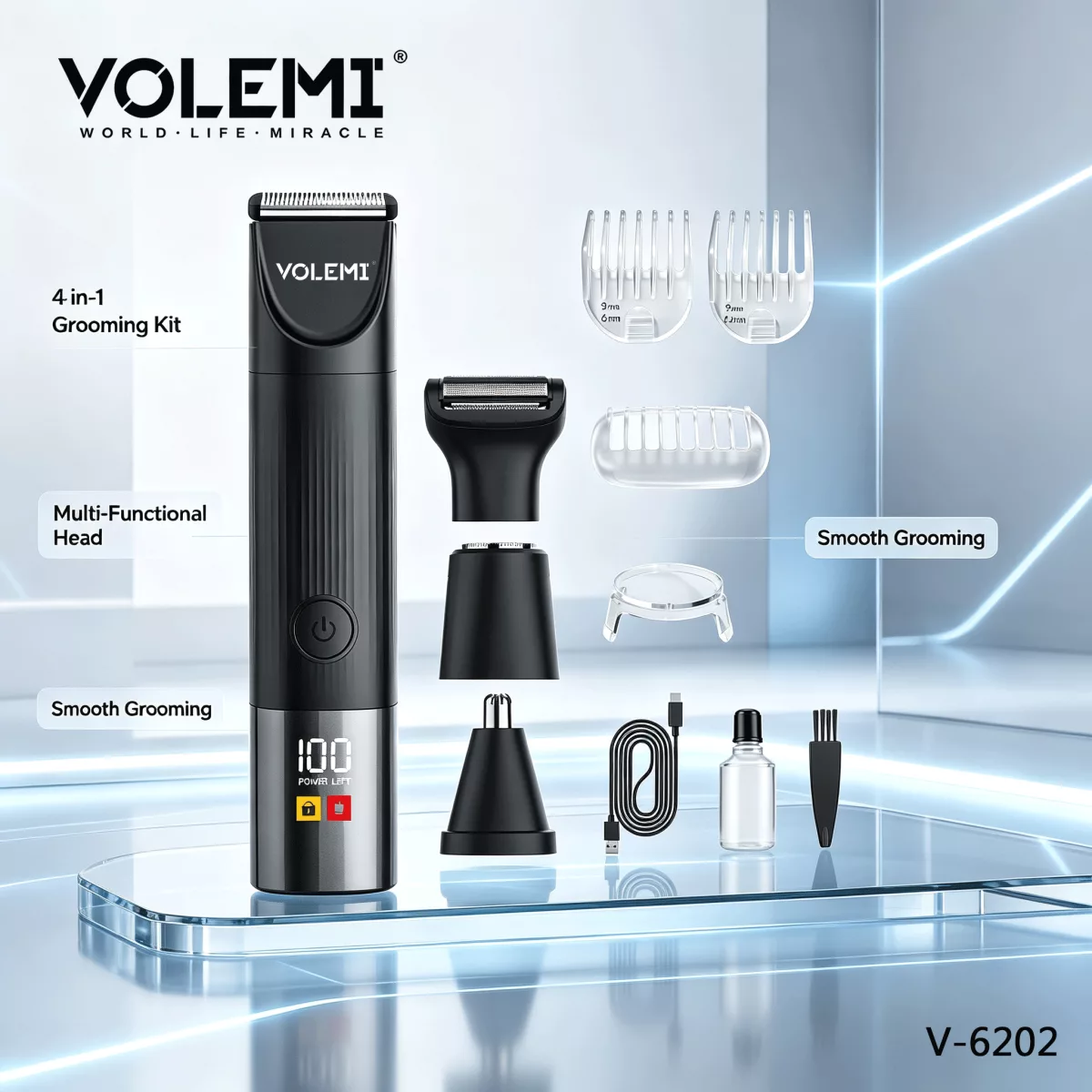 VOLEMI Hair Clipper V-6202