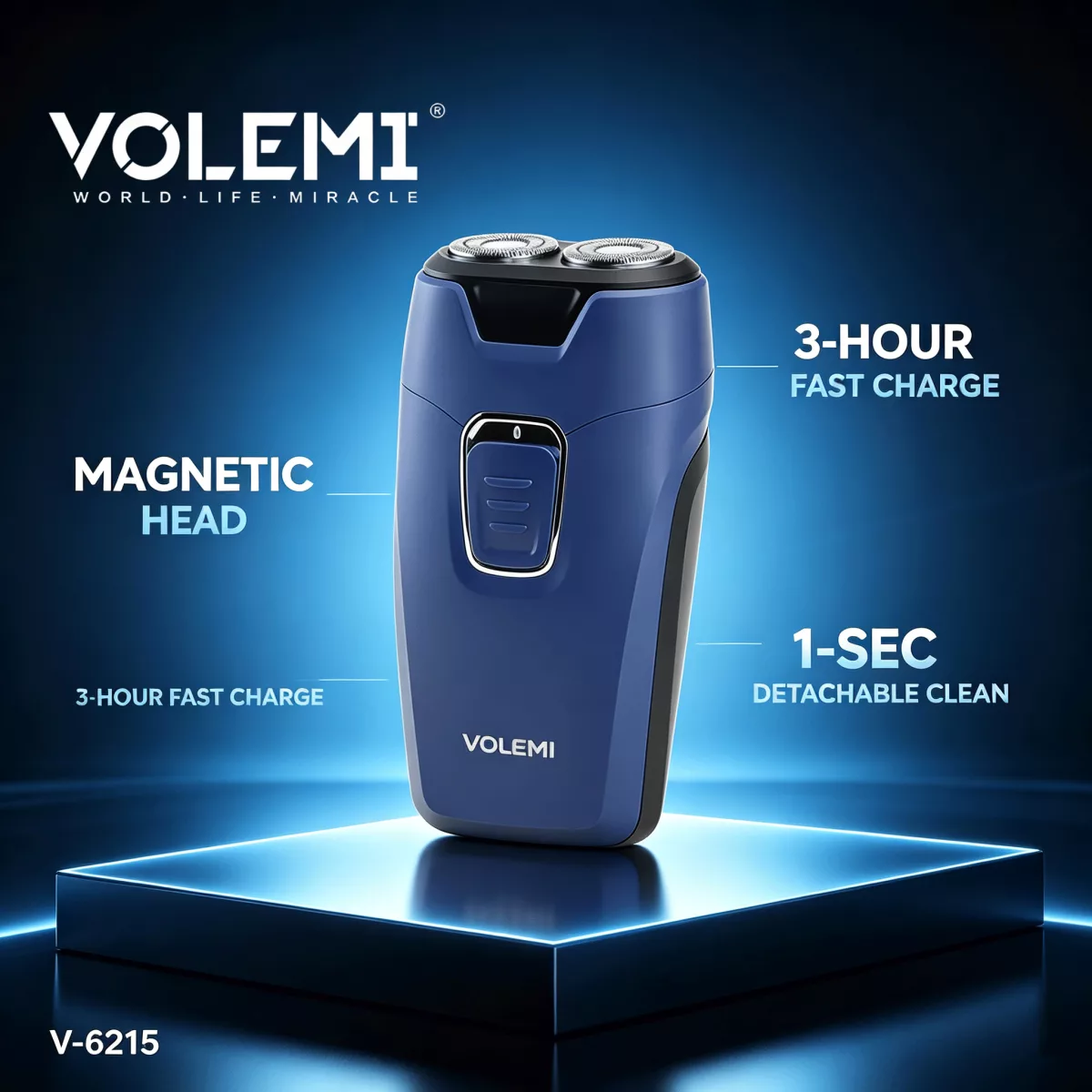 VOLEMI Men's Shavers V-6215