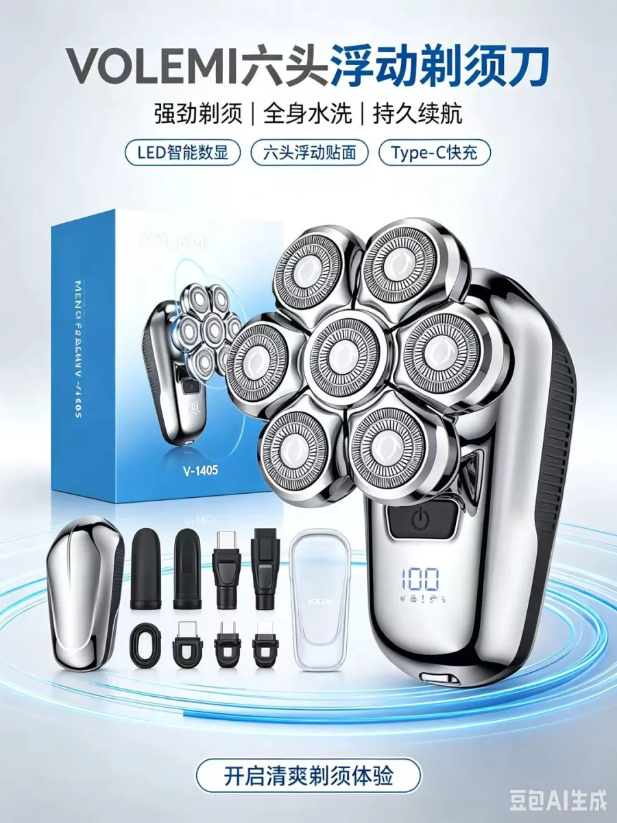 VOLEMI Hair Clipper V-1405