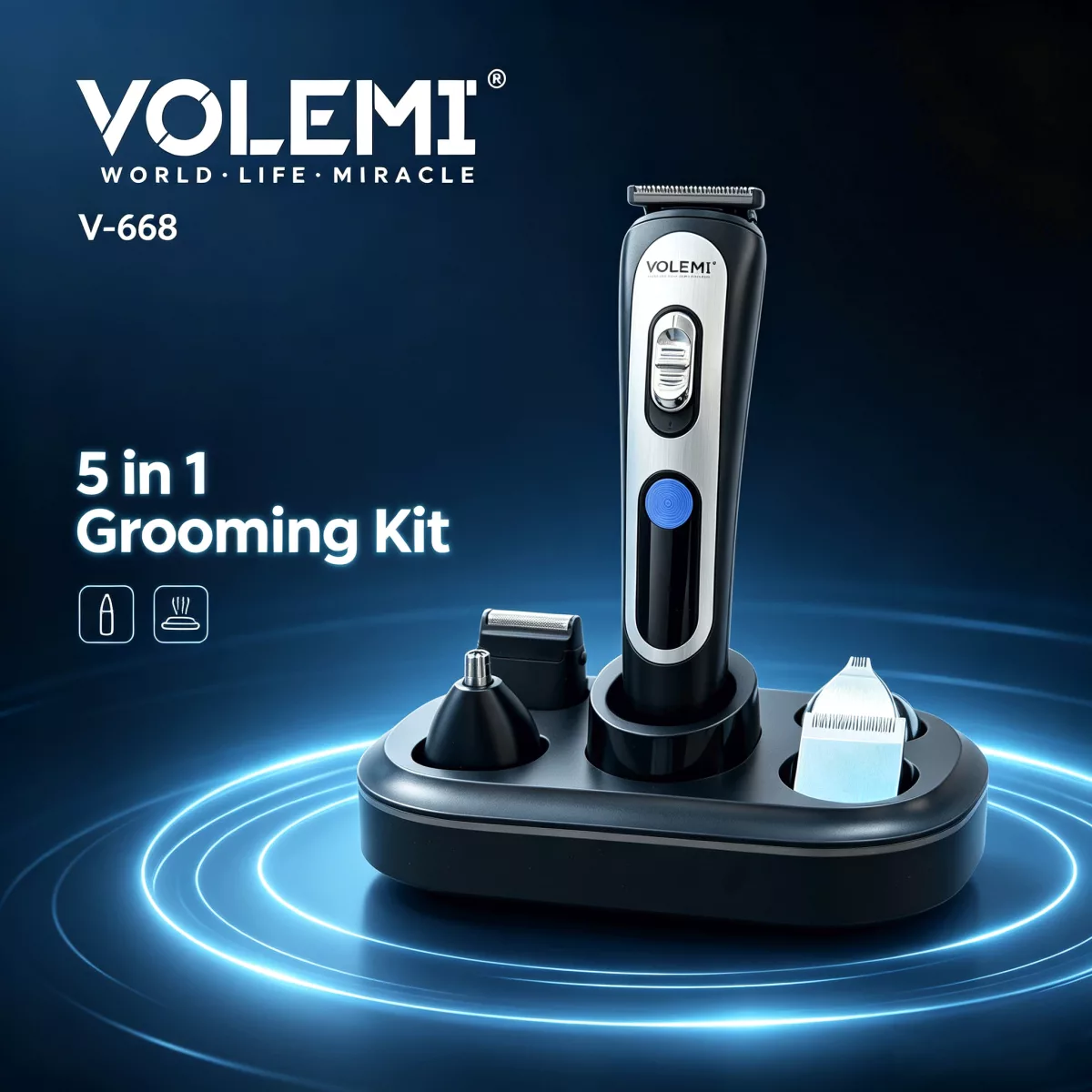 VOLEMI Men's Shavers V-668