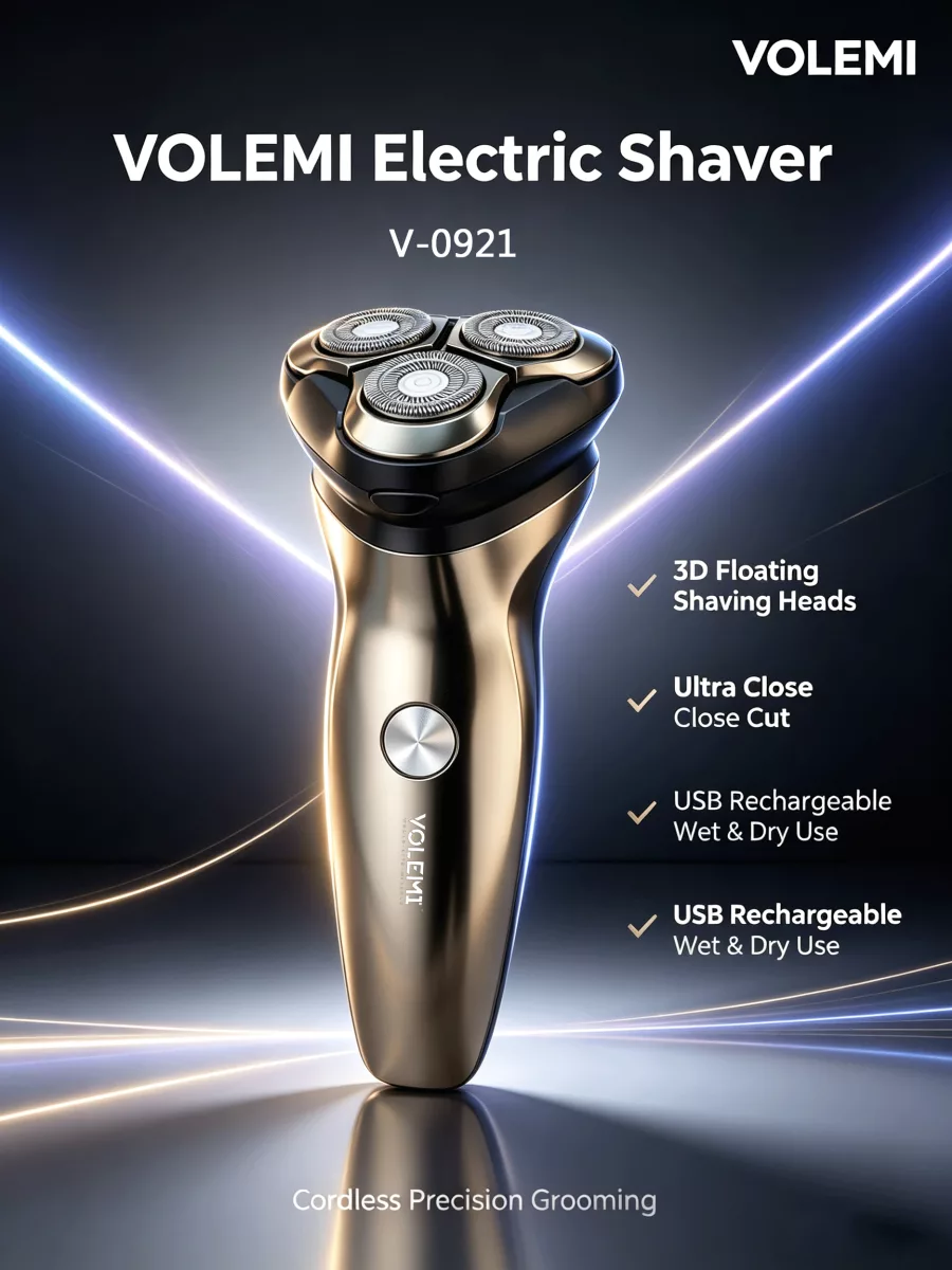 VOLEMI Men's Shavers V-0921