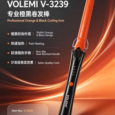 VOLEMI Curling Irons V-3239